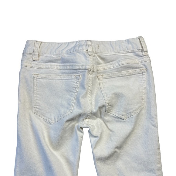 Free People High Rise Busted Skinny Jeans White Sz:25 - Picture 6 of 16